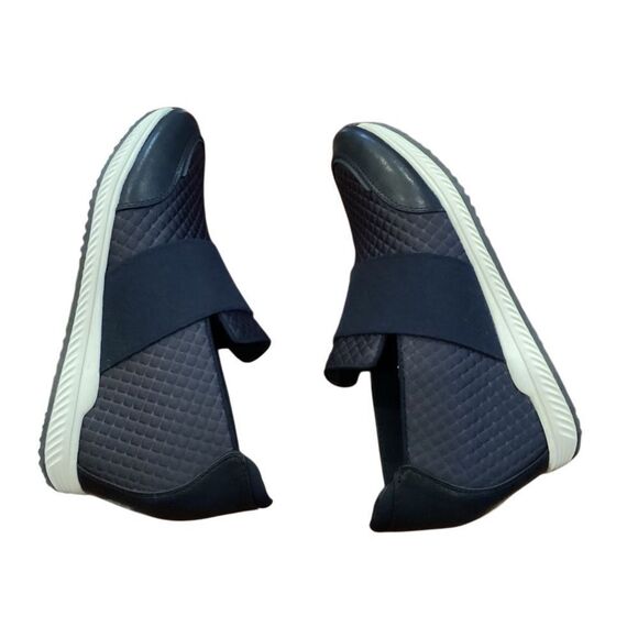 Baretraps® Jamese Casual Cliff Wedge Sneakers Navy Blue 8.5 - Picture 5 of 12